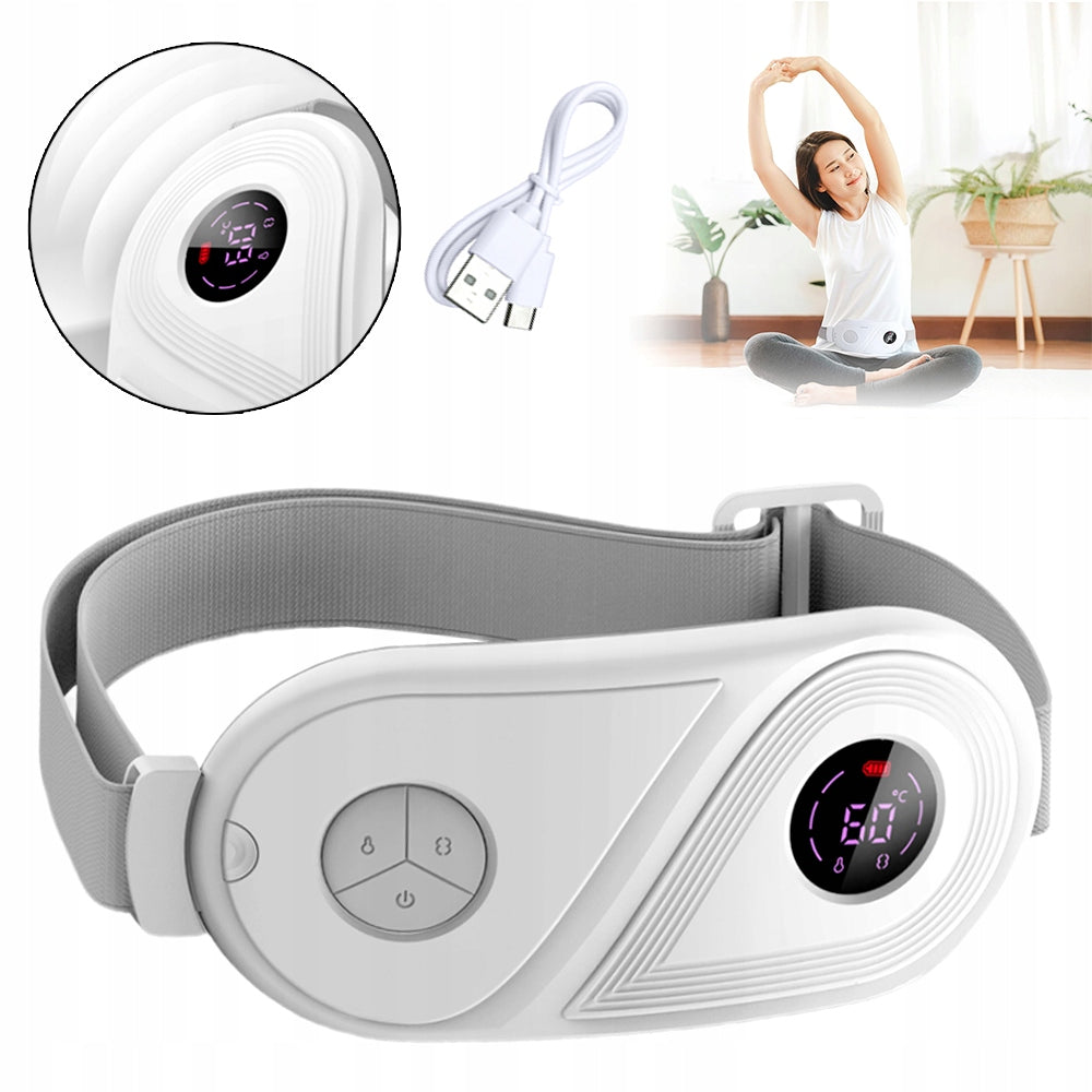 MENSTRUAL BELT FOR MENSTRUAL PAIN WARMING VIBRATING MASSAGER Manufacturer of a medical device NO