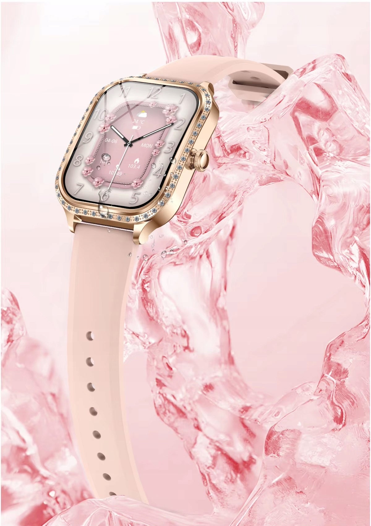 MENU PL SPORTS PEDOMETER SPORT PULSE HEART RATE MONITOR BT POLISH PINK Manufacturer code WODOODPORNOŚĆ SMS SP02 POWIADOMIENIA ROZMOWY
