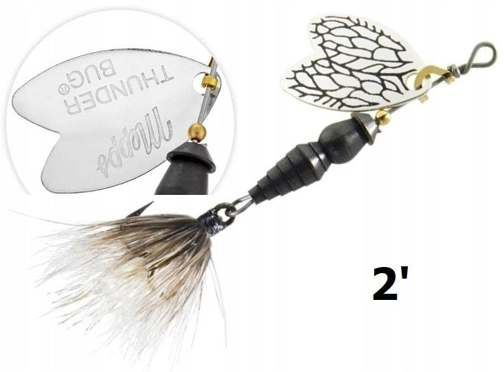 MEPPS THUNDER BUG DRAGON No. 2- 7 gr THE ORIGINAL PACKED WORLD'S #1 LURE