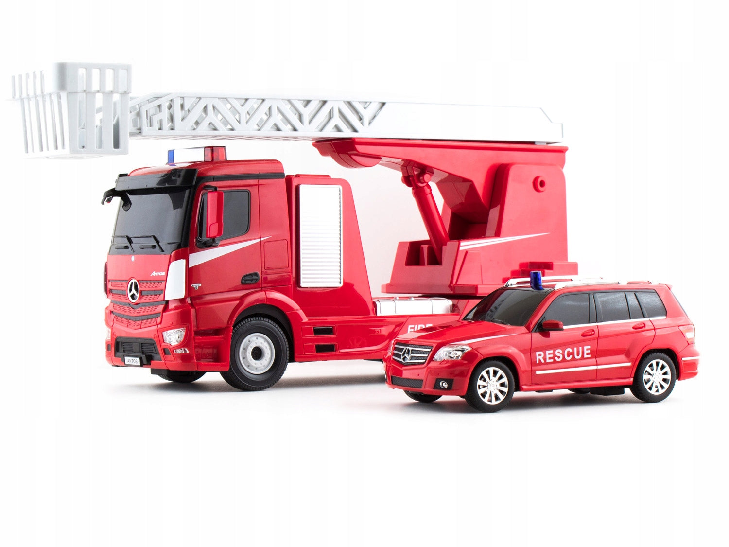Kontrolliertes Auto Feuerwehrauto Rastar Mercedes-Benz 1:24 
