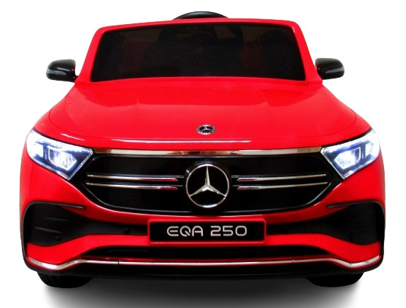 MERCEDES EQA250 Battery-operated car 2 motors PILOT EVA LEATHER ROCKER Kid's age 12＋ months