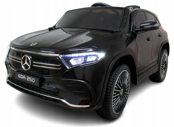 MERCEDES EQA250 Battery-operated car 2 motors PILOT EVA LEATHER ROCKER