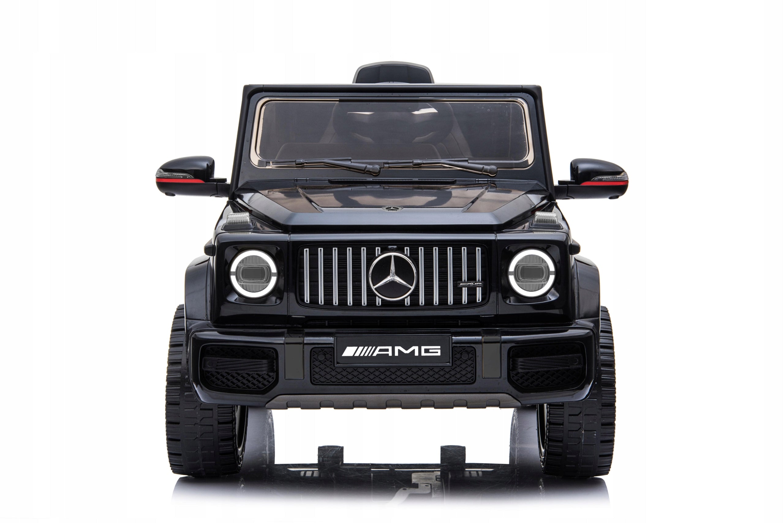 MERCEDES G class AUTO BATTERY REMOTE CONTROL Leather SOFT WHEELS Eva 4x4 BLACK Manufacturer code IMRC-001B