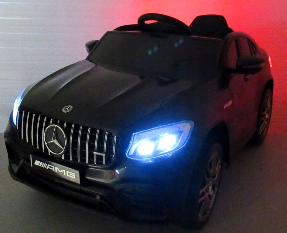MERCEDES GLC63s Battery-powered car, 4x4 LEATHER Color black