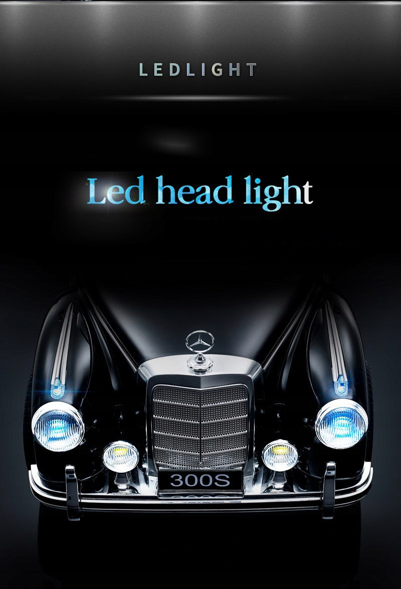 MERCEDES RETRO ELECTRIC AUTO+BATTERY PILOT C Manufacturer code LS-618-CZARNY