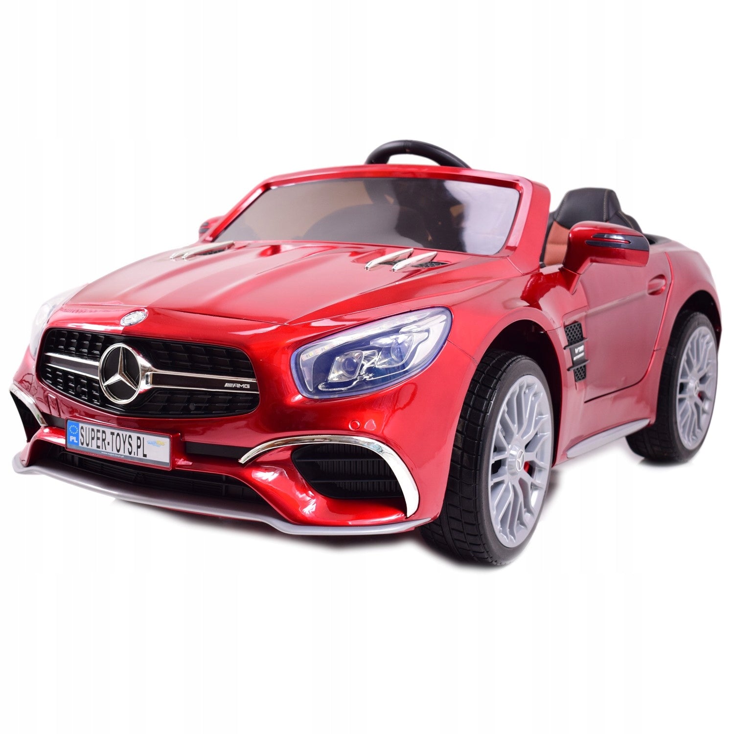 MERCEDES SL65 AMG REMOTE CONTROL, SLOW START, BATTERY CASE , MP4 /XMX602 Packaging status original