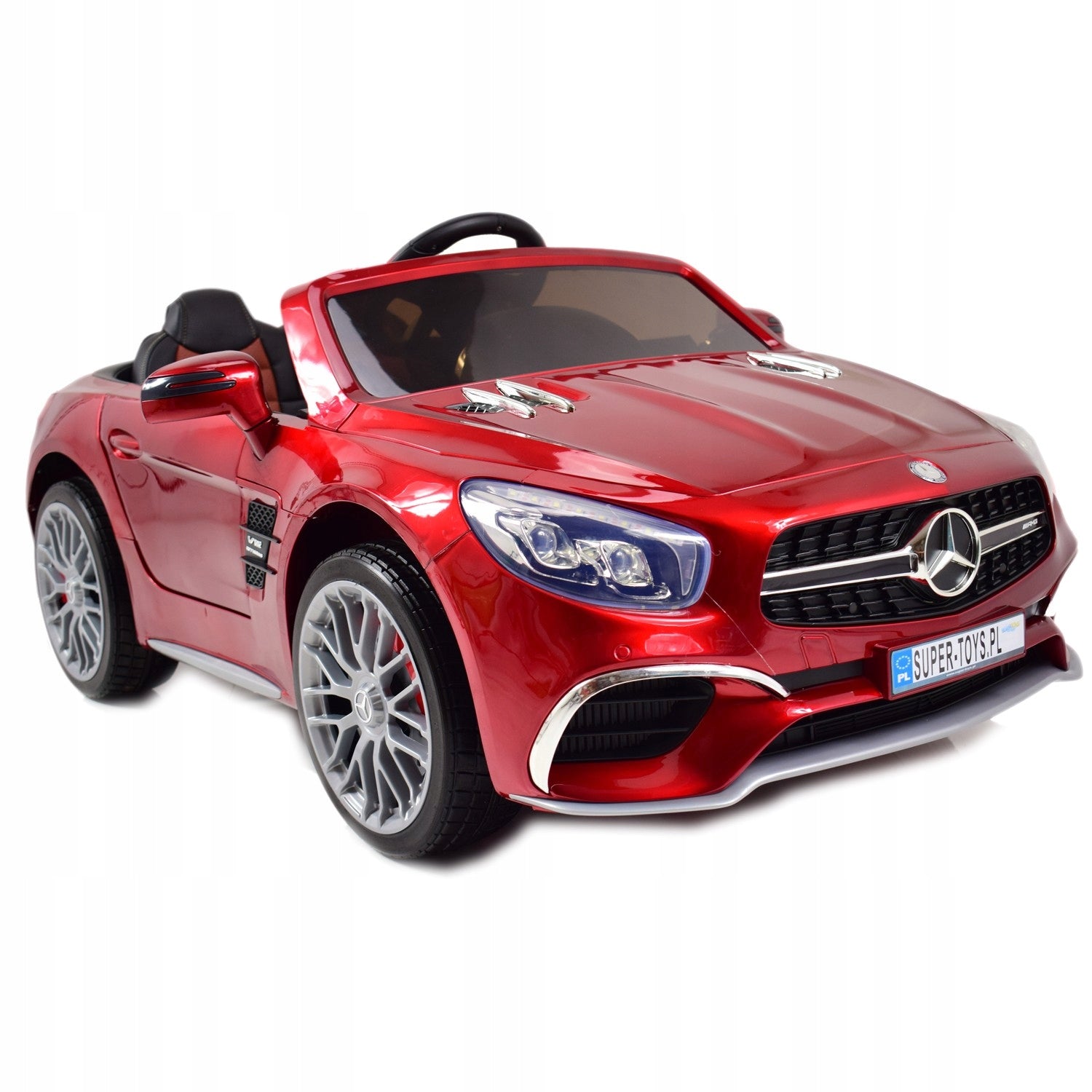 MERCEDES SL65 AMG REMOTE CONTROL, SLOW START, BATTERY CASE , MP4 /XMX602