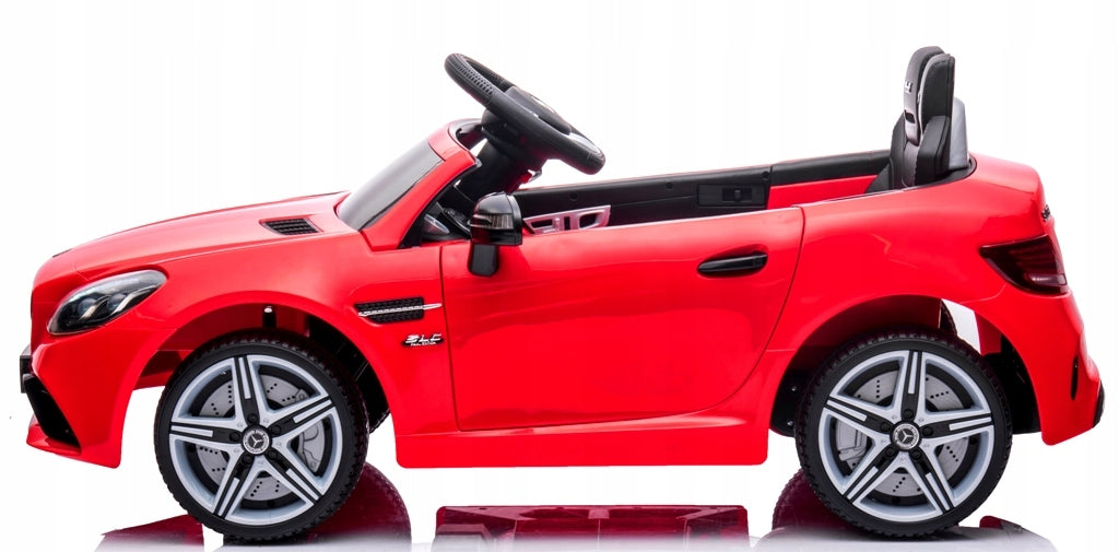 MERCEDES SLC300 Auto battery EVA LEATHER Remote control Lithium-ion battery Color red