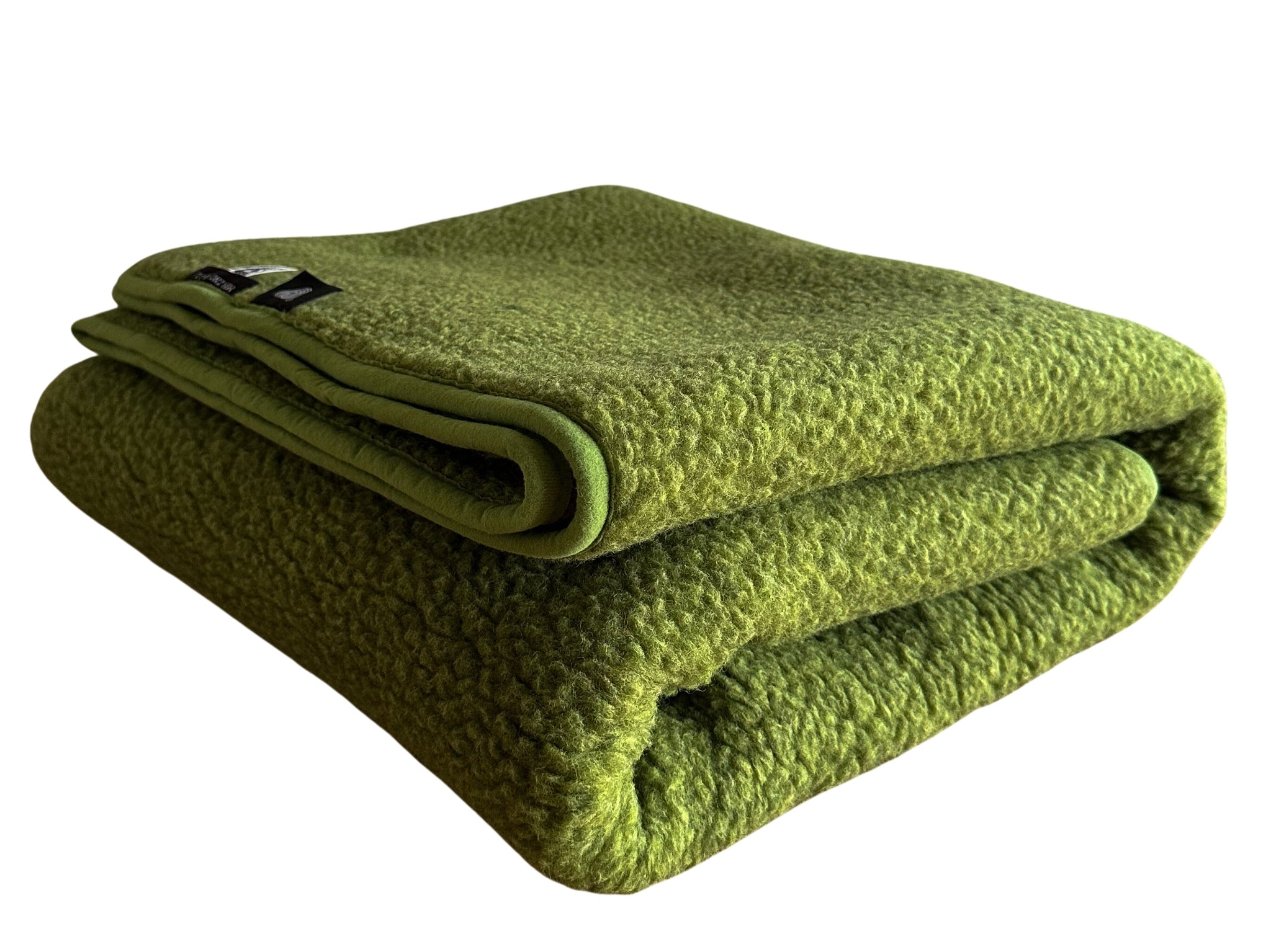 MERINO WOOL BLANKET AUSTRALIAN OLIVE 160X200 – WARMTH AND COMFORT OF NATURE
