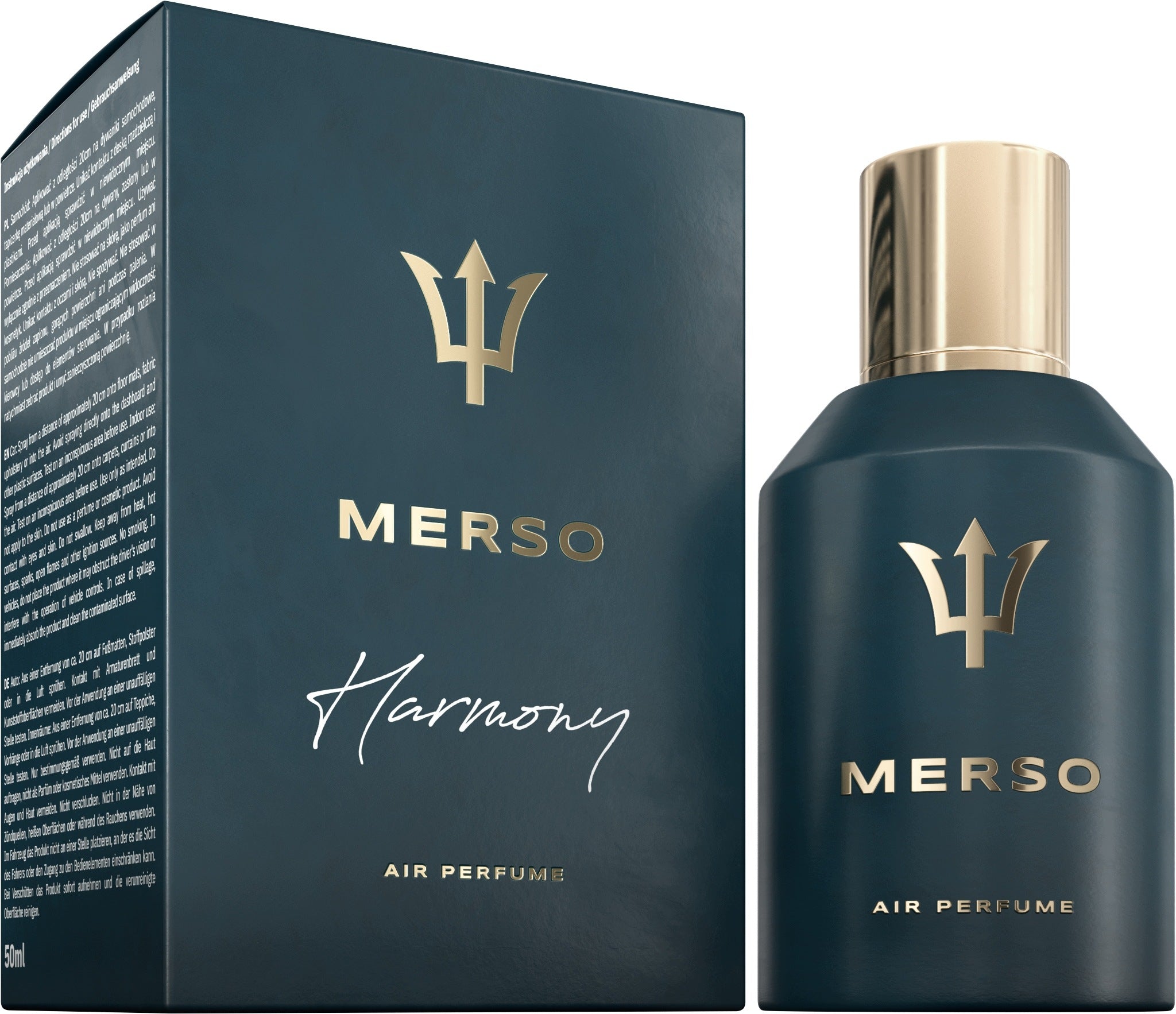 MERSO HARMONY 50ml Perfume for Car and Interior - Women's Fragrance