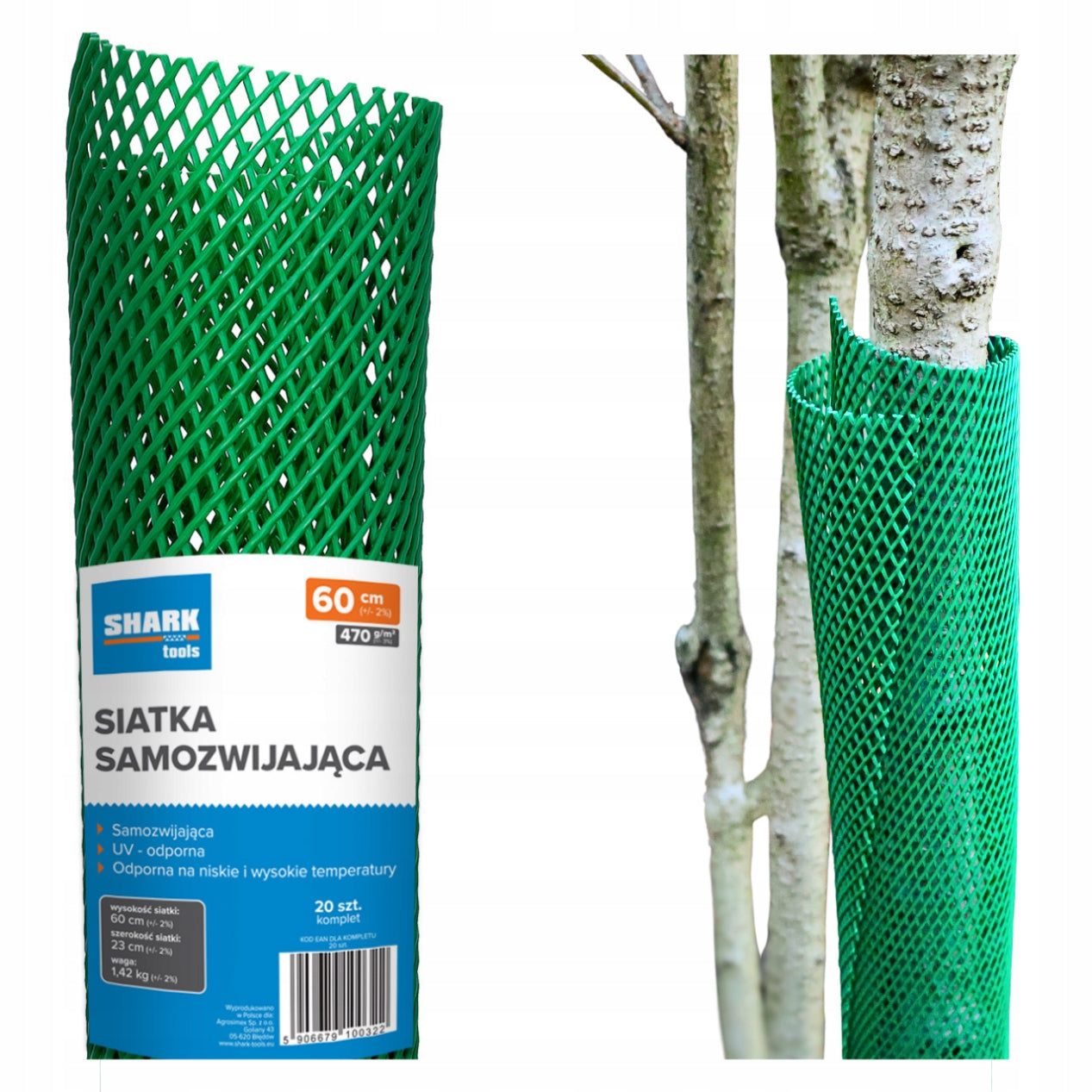 MESH Tree Cover for Trees Protective for Self-winding Trees 20pcs Packaging status original