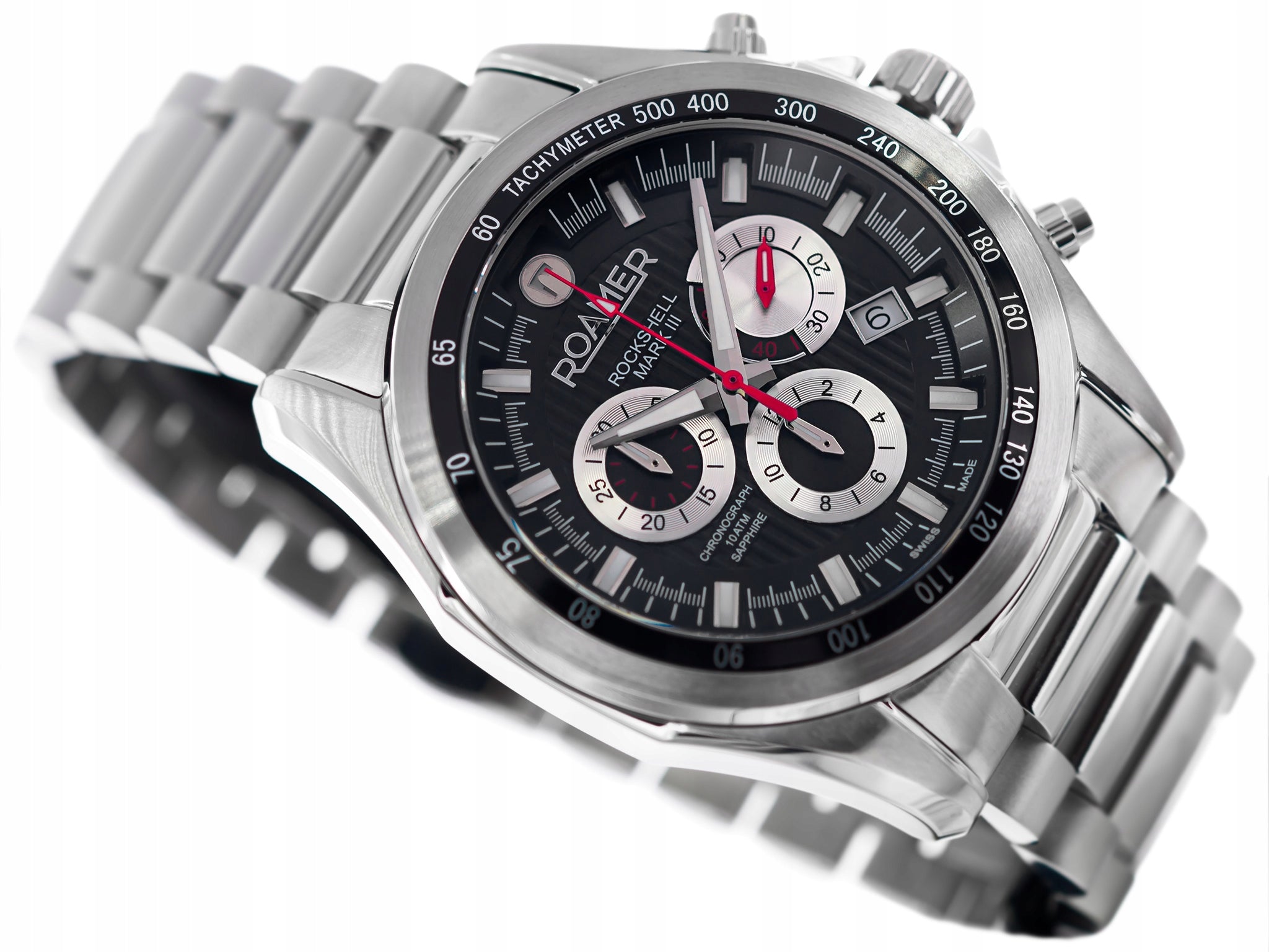Herrenuhr Roamer Rockshell Mark III Chrono, 220837 41 55 20 