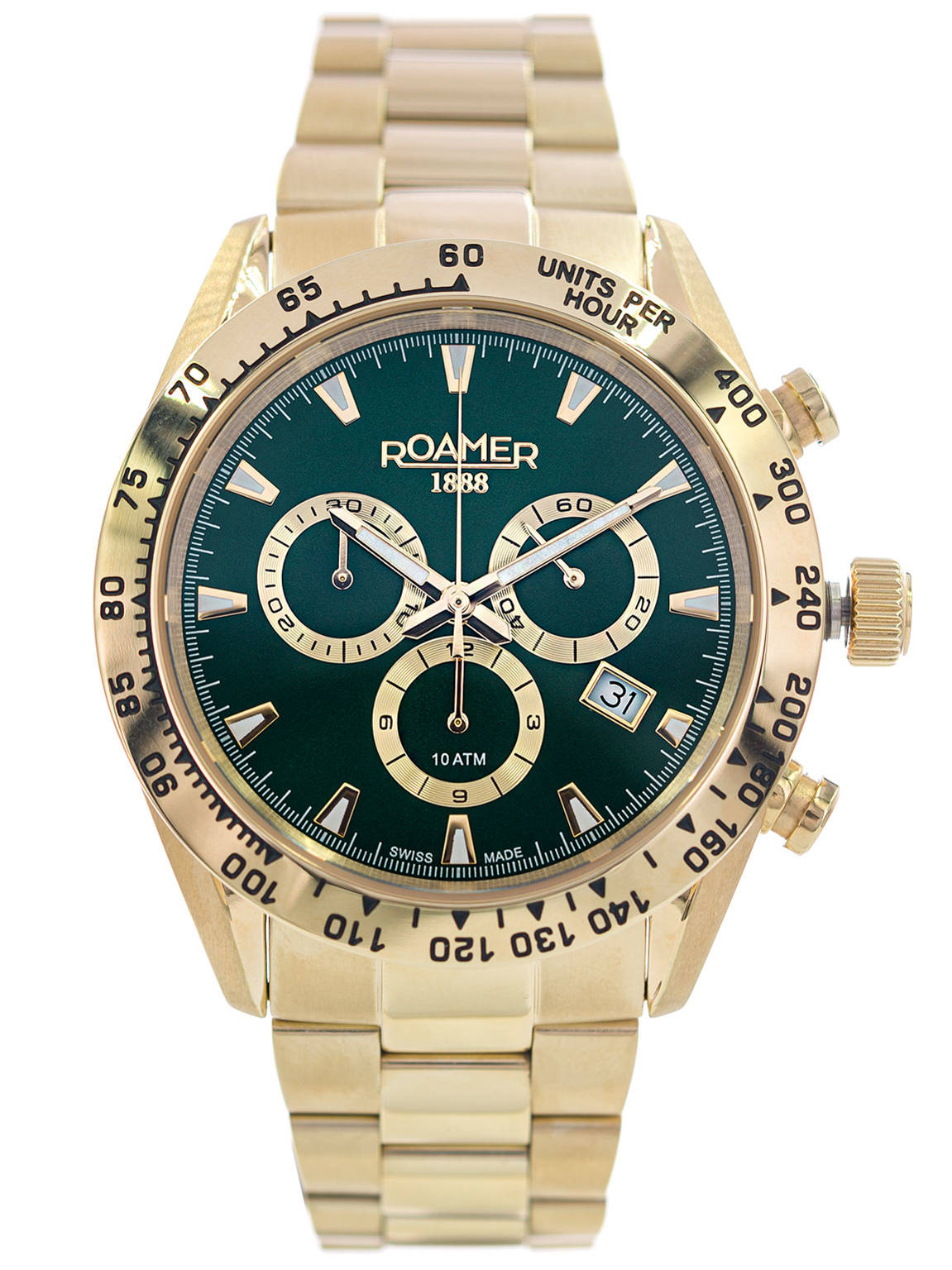 Roamer Monza 100 850837487520 Herrenuhr Chro 