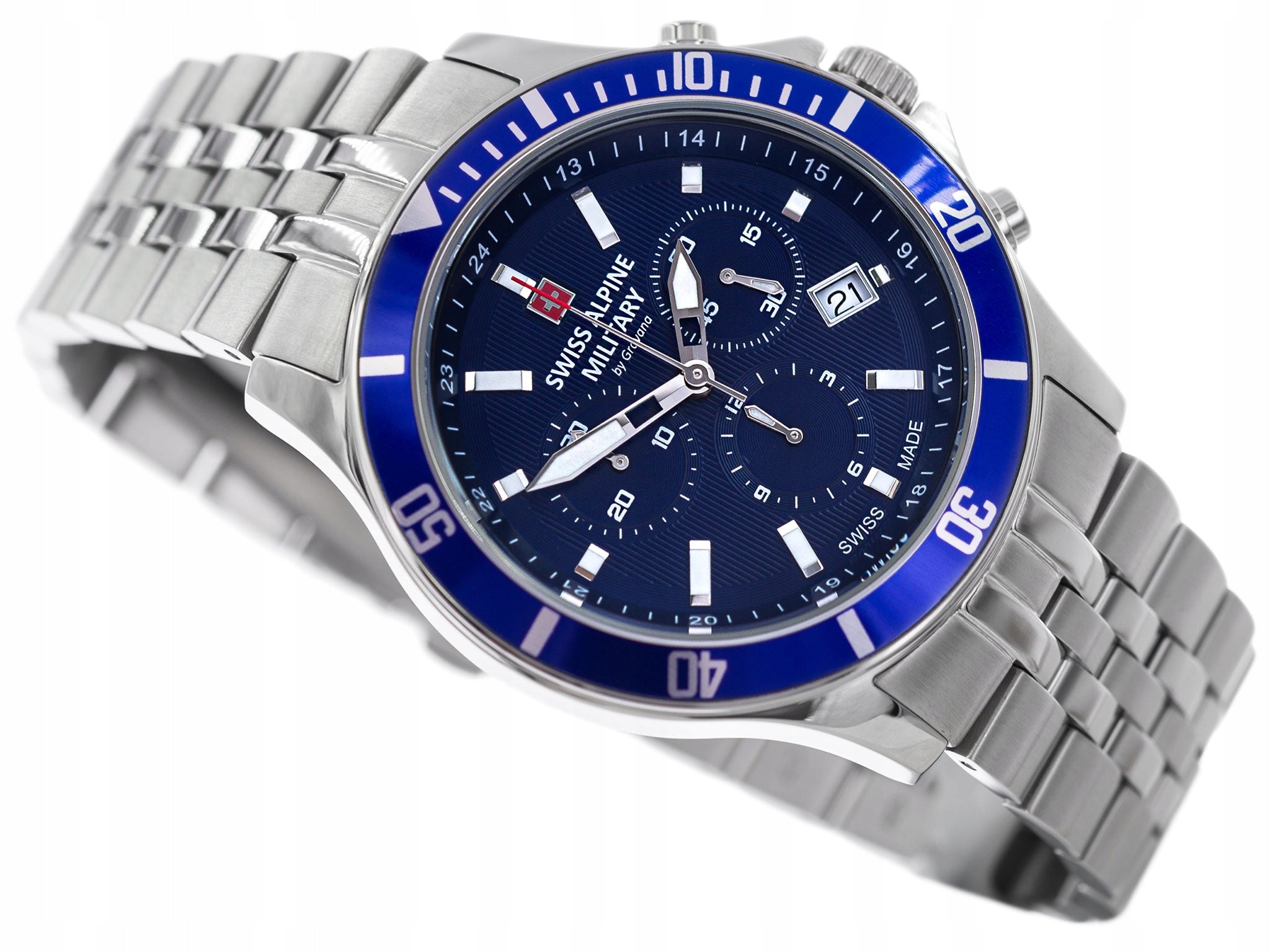 Herrenuhr Swiss Alpine Military 7022.9135 