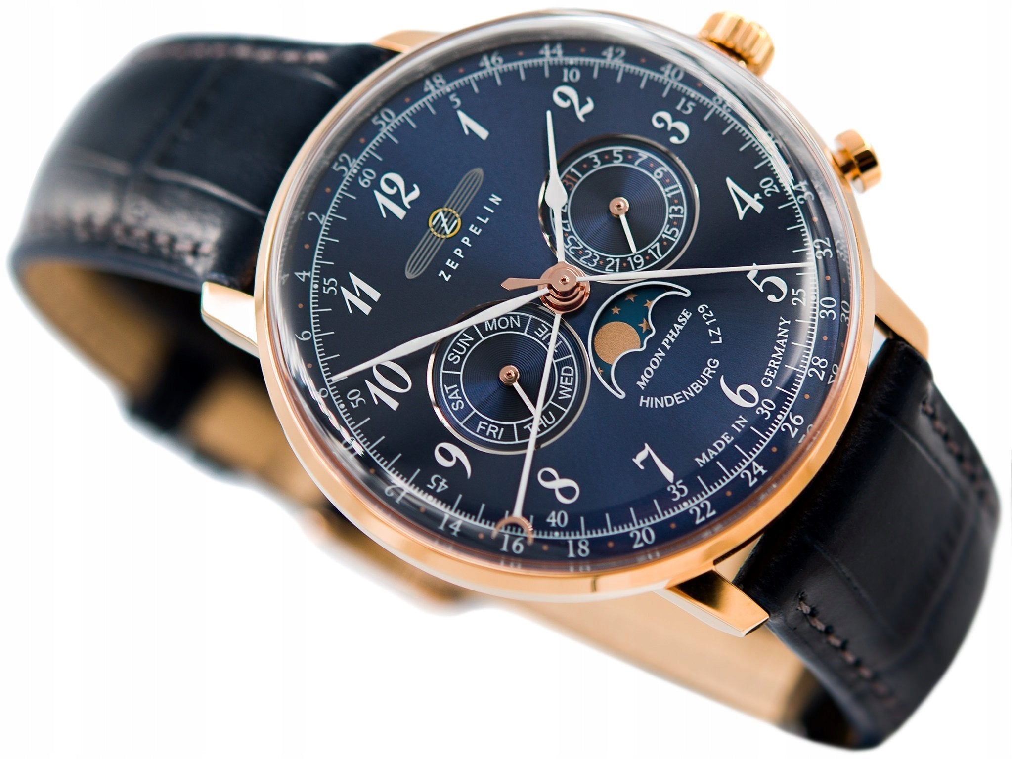 Herrenuhr Zeppelin LZ129 Hindenburg 7038-3 