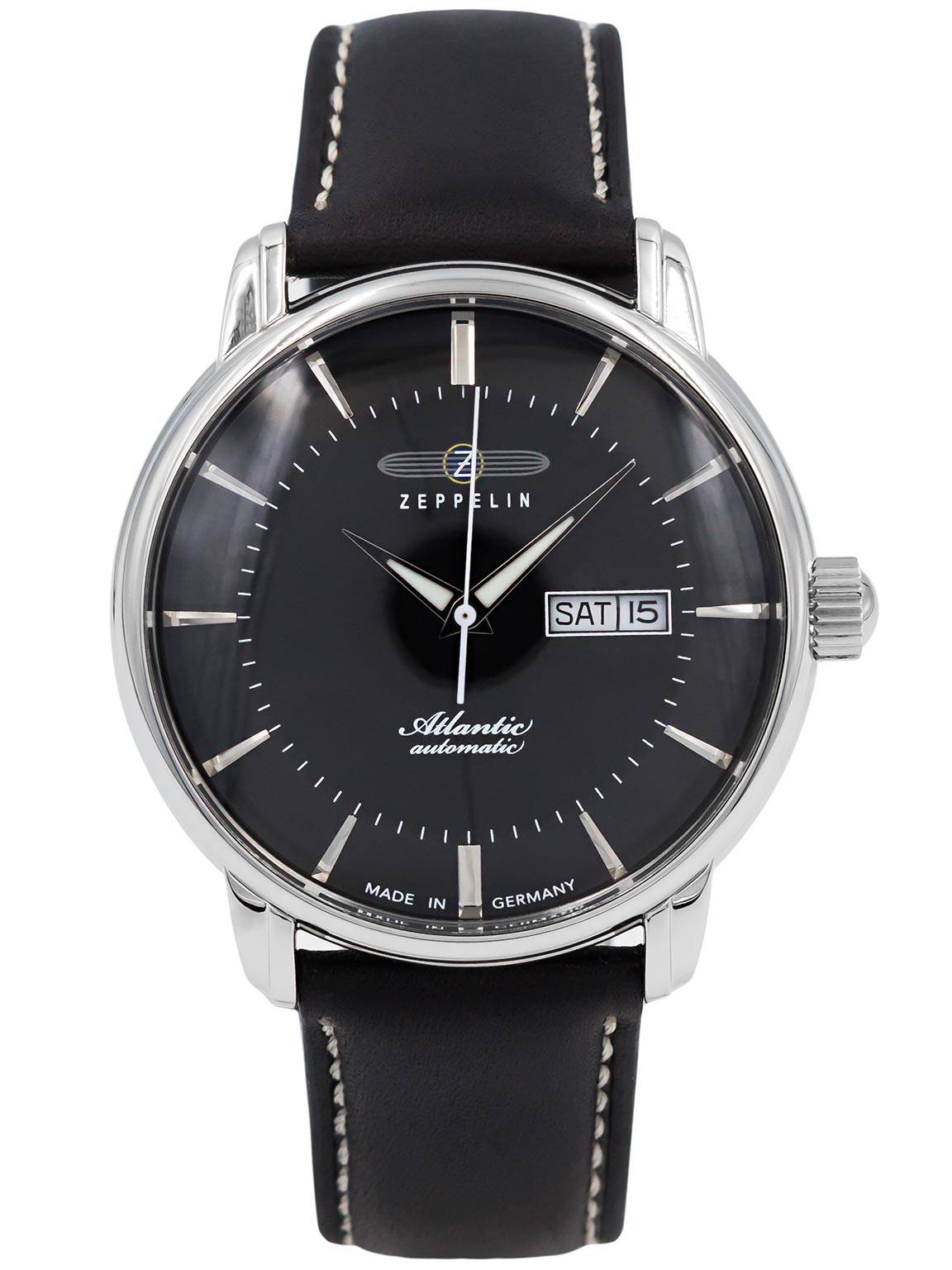 Damenuhr Zeppelin Atlantic Automatic, 8466-2, schwarz 