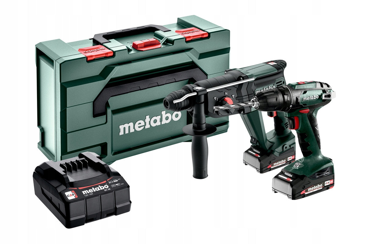METABO 685216500 COMBO SET COMBO HAMMER SCREWDRIVER SET 2.3.2 18V