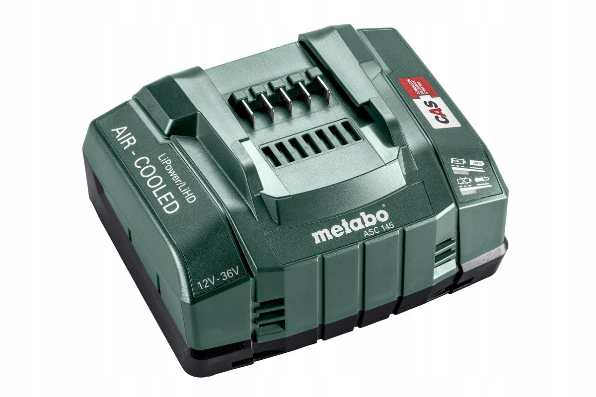 METABO ASC 145 FAST CHARGER 12-36V AIR COOLED