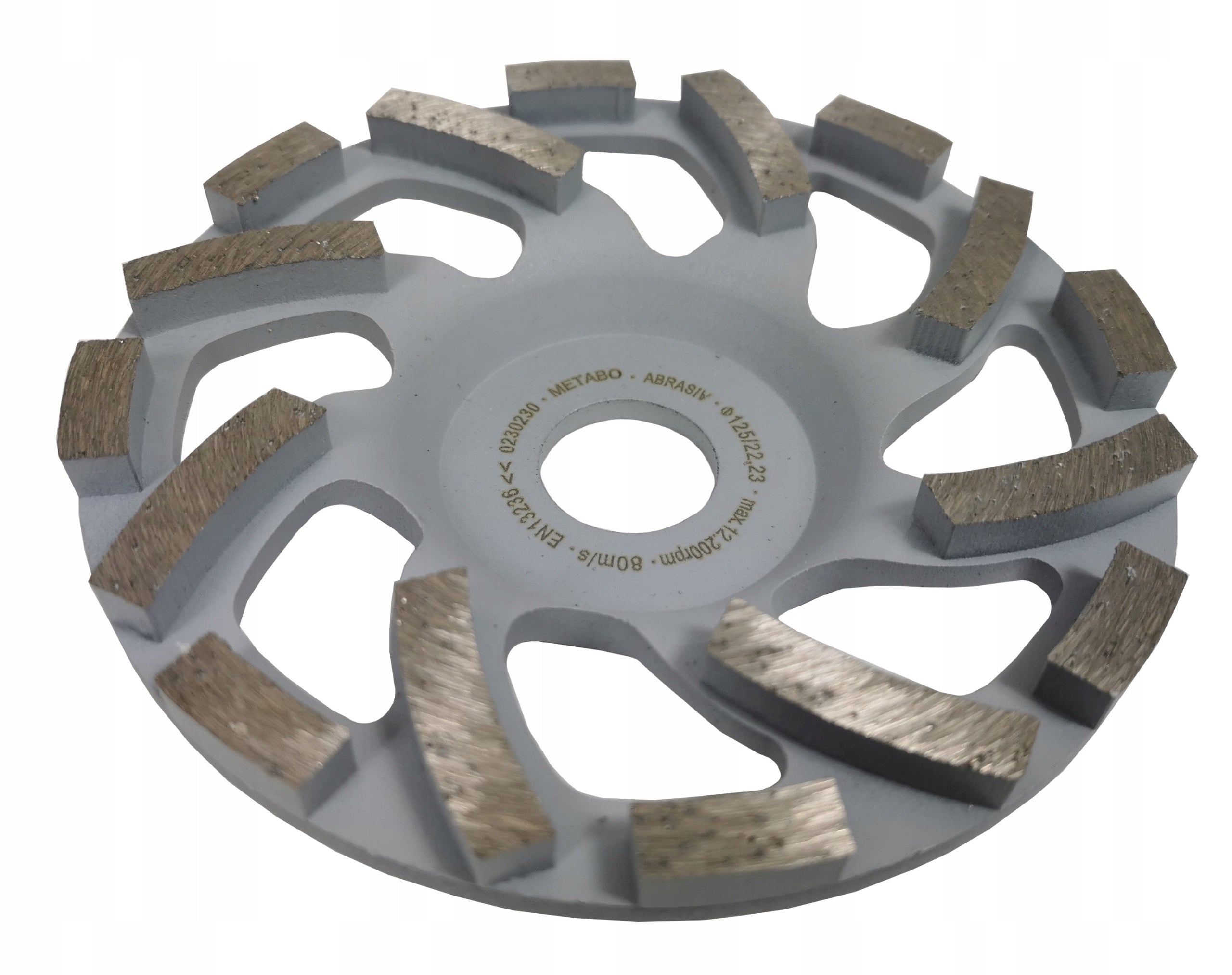 METABO DIAMOND DISC FOR GRINDING POT GRINDING WHEEL 125MM 628206000 Manufacturer code 628206000