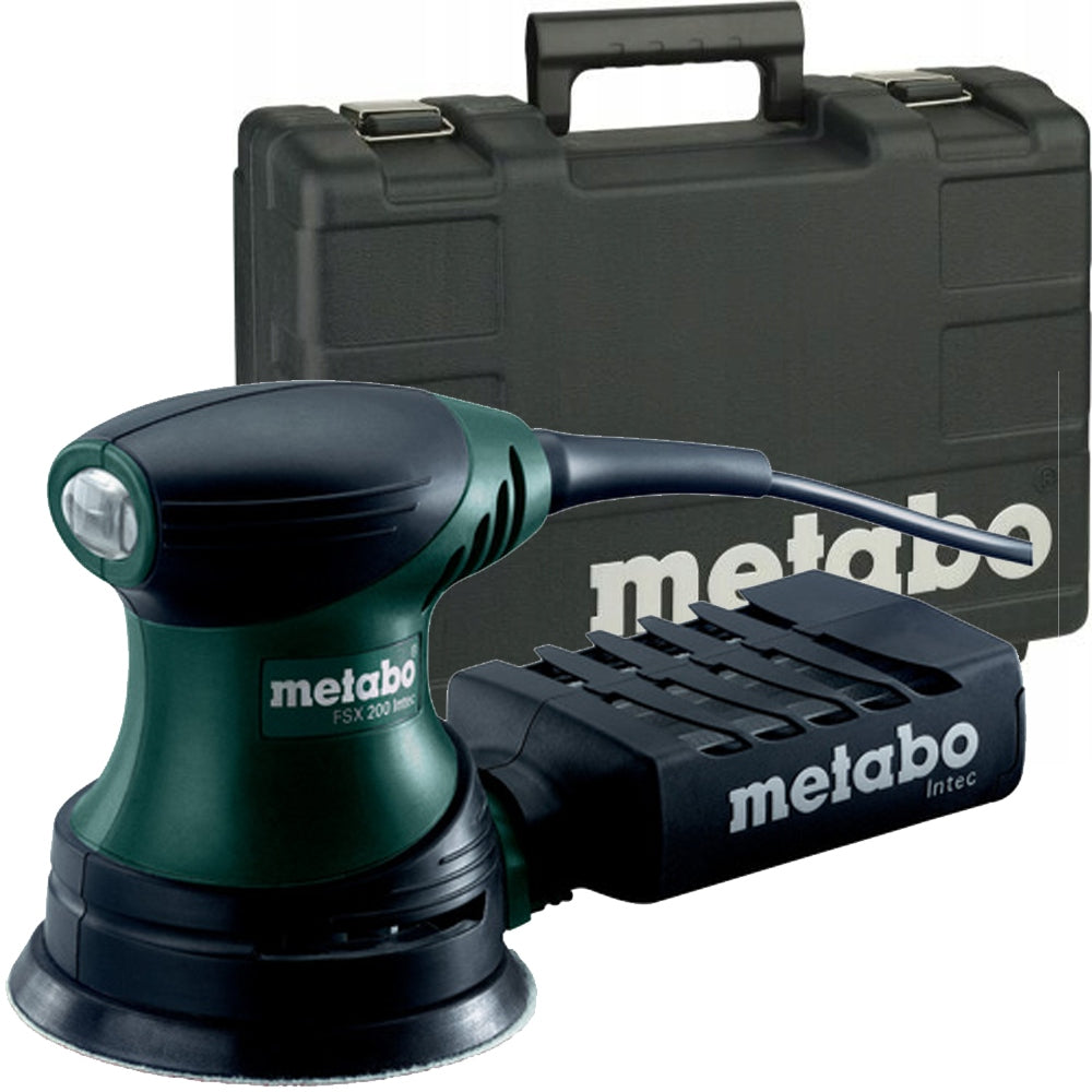 METABO Eccentric grinding machine 125 mm 240W FSX 200 INTEC 609225500 Suitcase