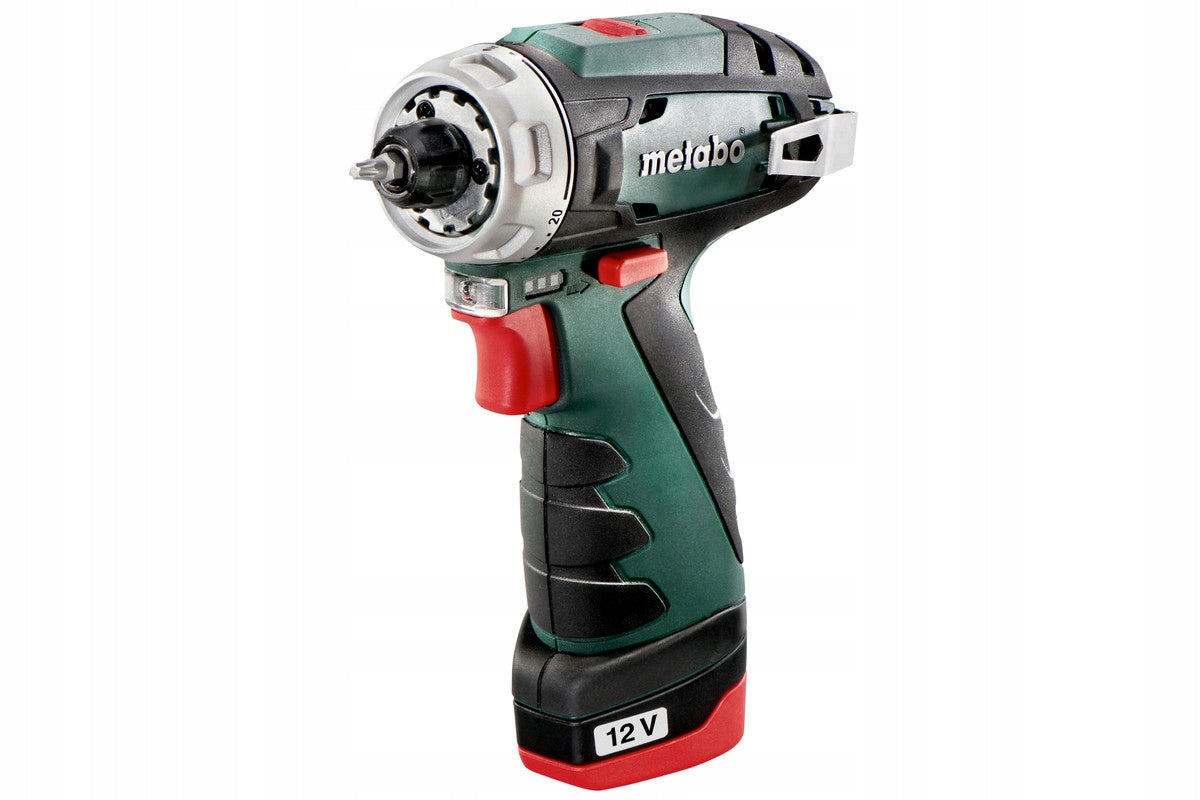 METABO WKRĘTARKA POWERMAXX BS BASIC 1x 2Ah 12V 34Nm ZESTAW 1 AKU ŁADOWARKA Kod producenta 600984000