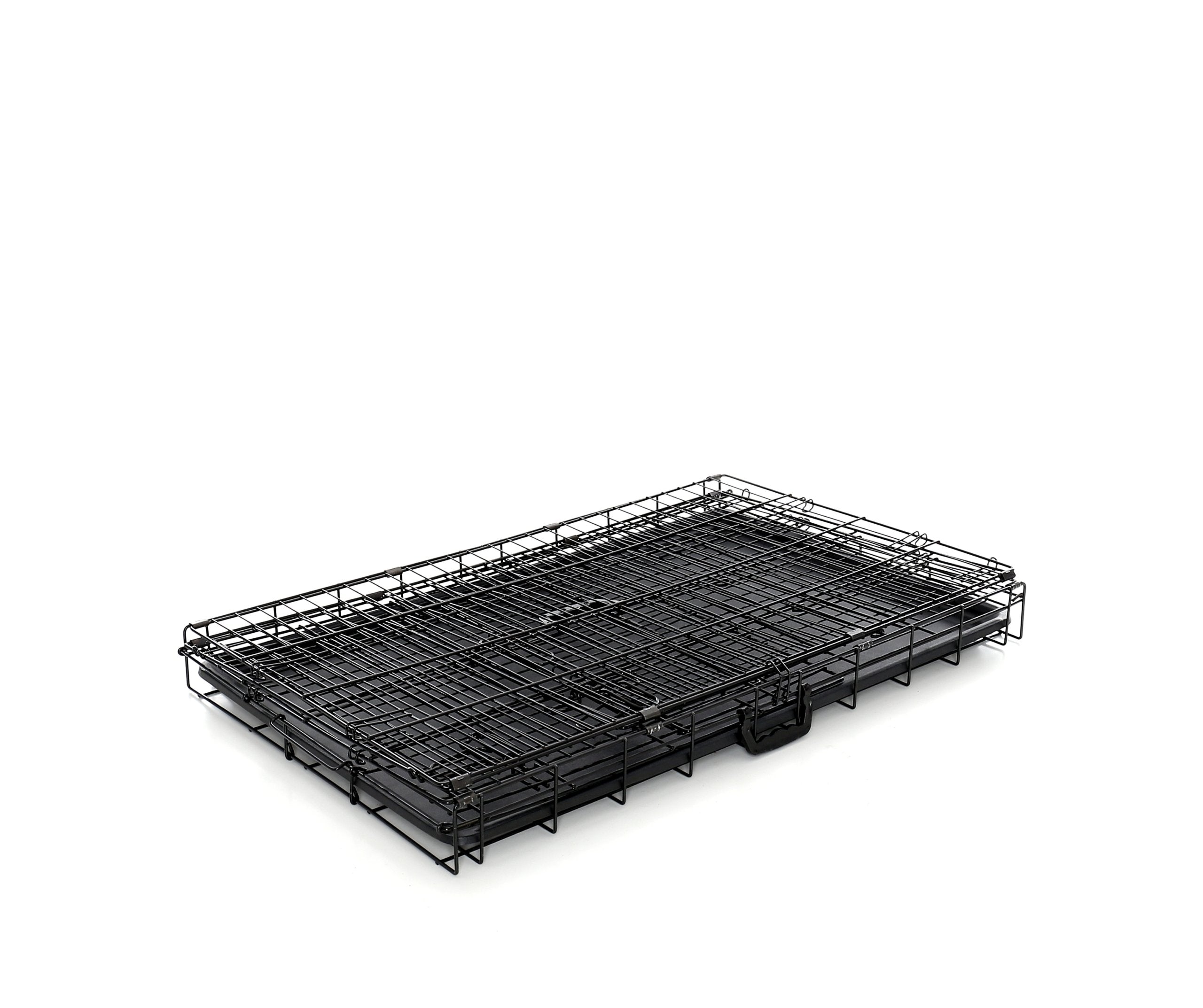 METAL CAGE KENNEL TRANSPORTER FOR DOG CAT ANIMALS XL 91x65x59 cm Product width 59 cm