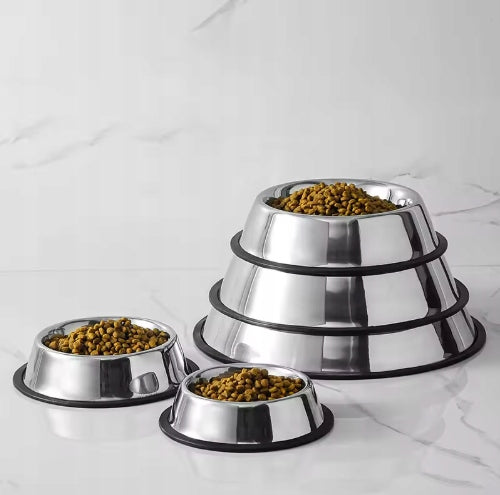 METAL CAT DOG BOWL NON-SLIP FOR FOOD AND WATER 18cm Manufacturer code 5090360490714