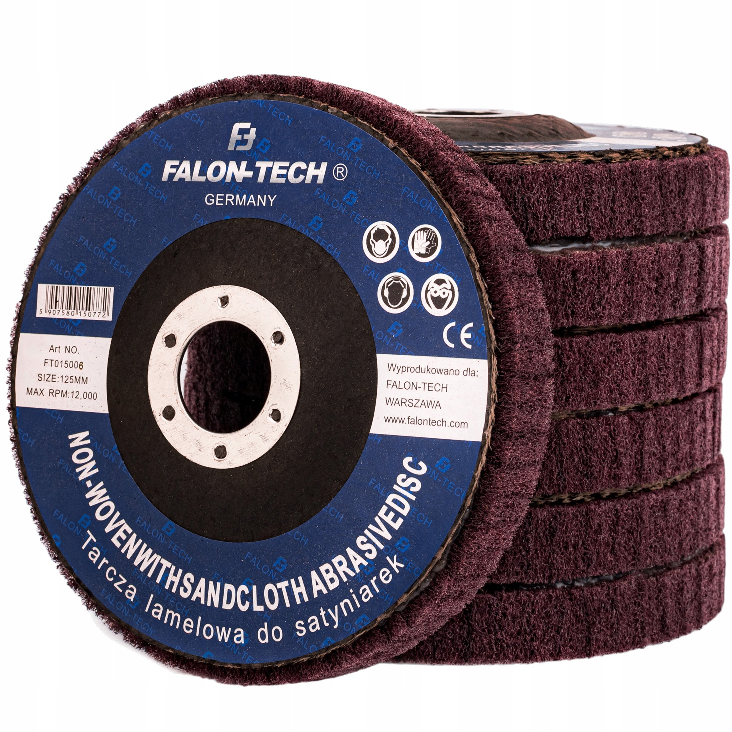 METAL CLEANING GRINDING DISC NON WOVEN GRINDING WHEEL 125 SATIN MACHINES