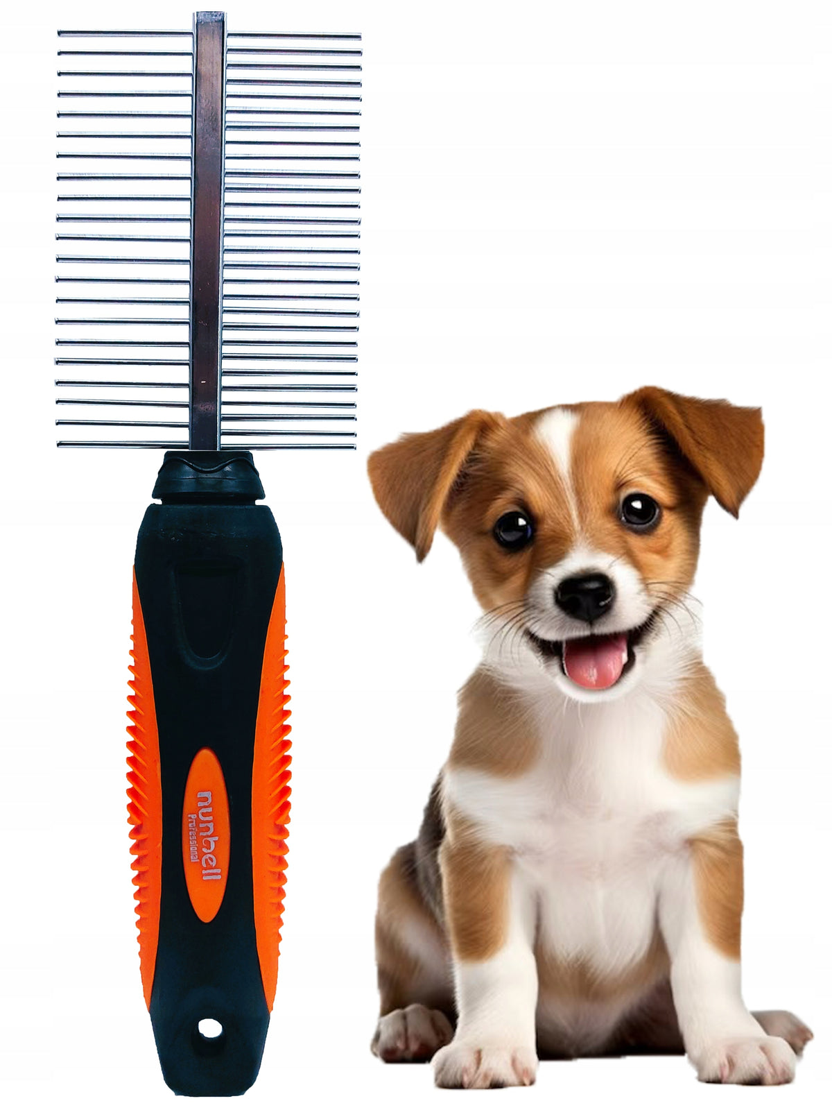 METAL COMB FOR CAT DOG DOUBLE-SIDED FOR LONG HAIR BRUSH