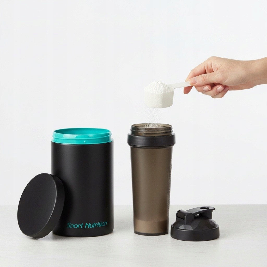 METAL CONTAINER FOR SUPPLEMENTS 2,4L JAR FOR CONDITIONERS GYM SPORT Manufacturer code А248