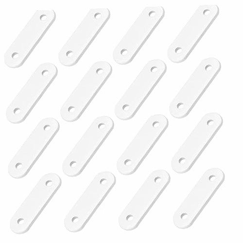 METAL CURTAIN WEIGHTS SET OF 16 PCS WHITE FABRIC WINDOWS