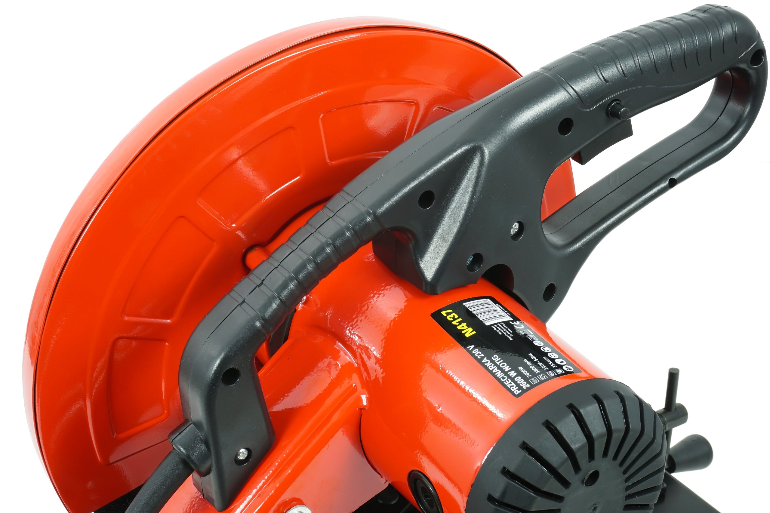 METAL CUTTING CUTTER STEEL BEVEL SLASH SAW 2600W DISC VISE Disc diameter 355 mm
