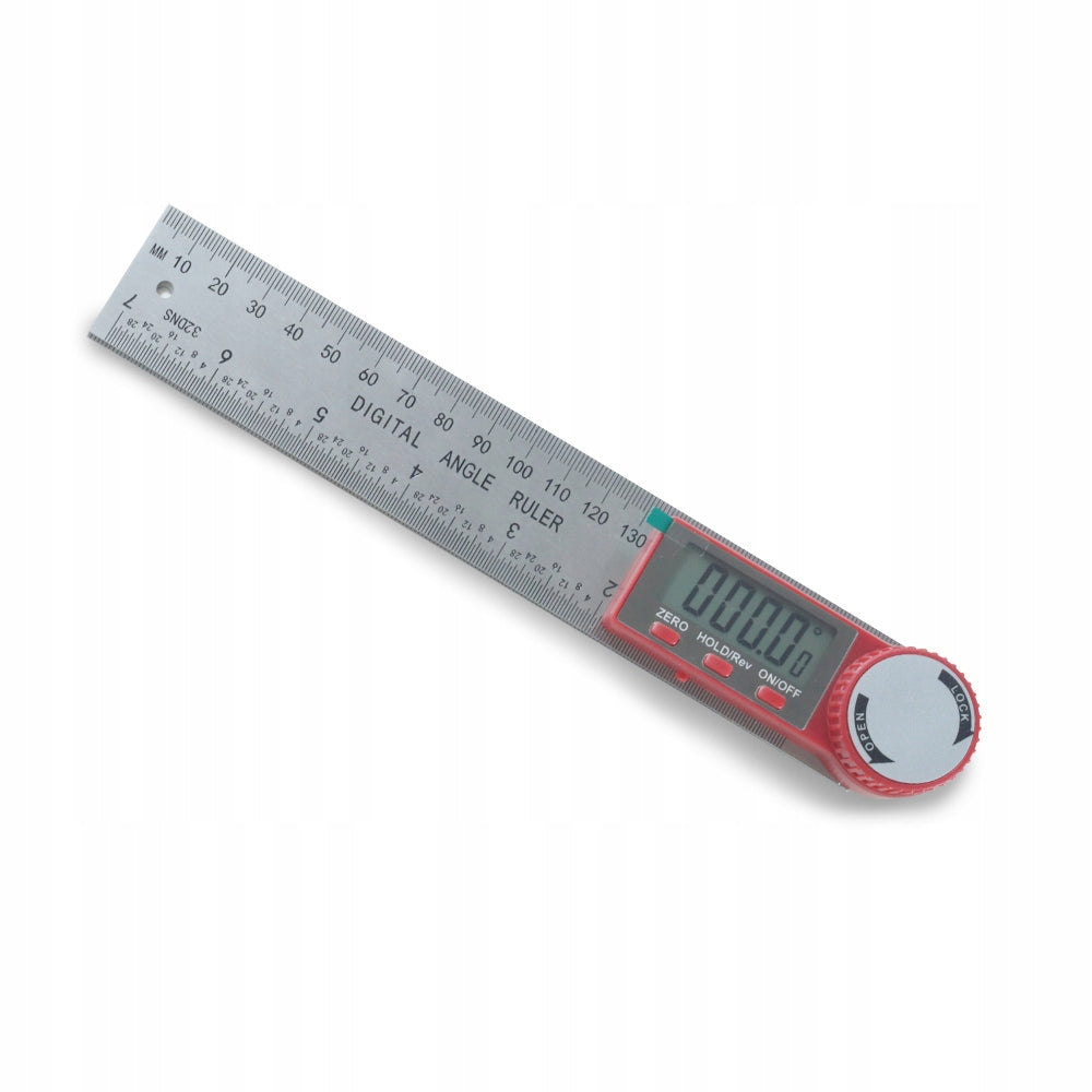 METAL DIGITAL ELECTRONIC PROTRACTOR WITH LCD SCREEN 200mm 360° + BATTERIES Kind digital protractor