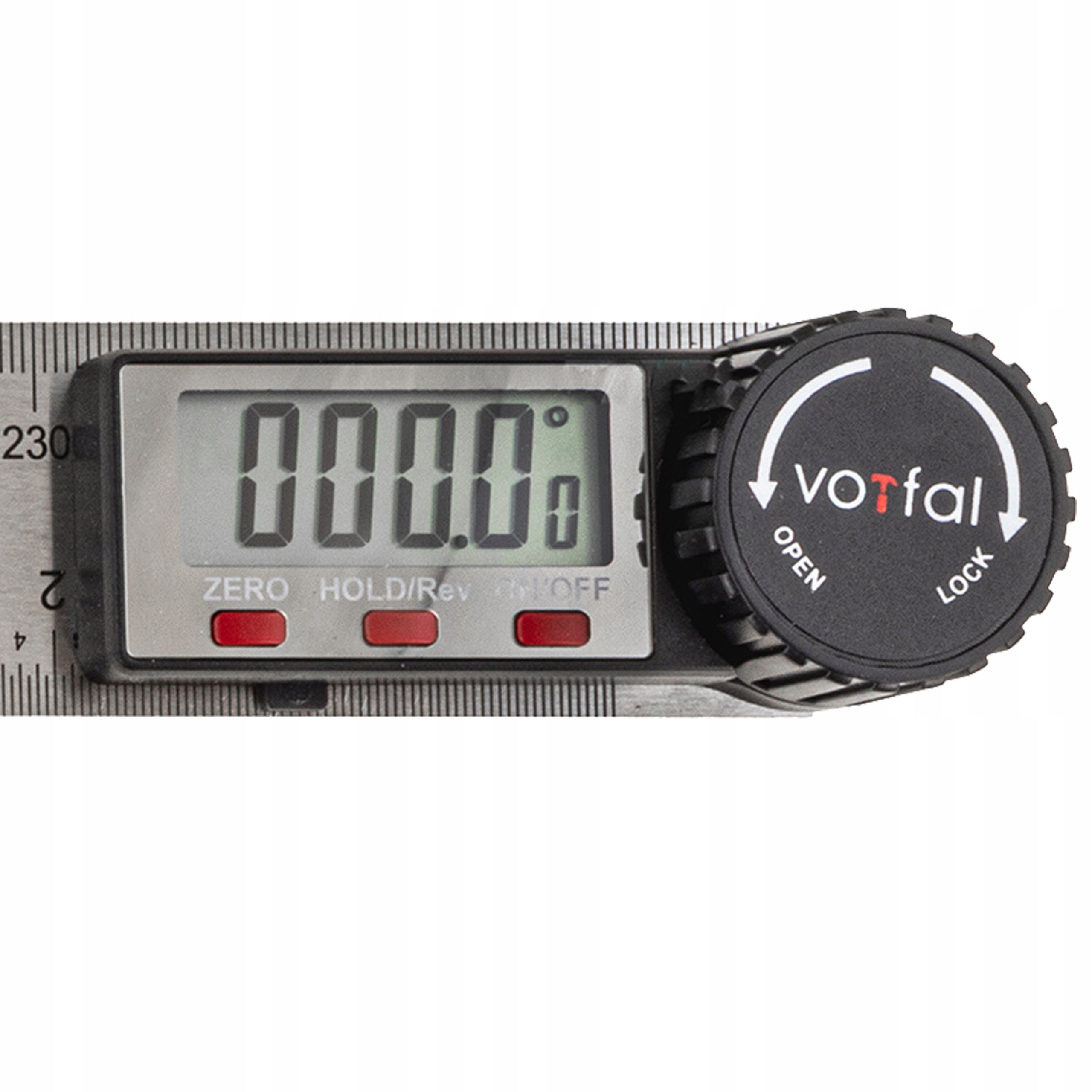 METAL DIGITAL ELECTRONIC PROTRACTOR WITH LCD SCREEN RULER 300 MM 360° Kind digital protractor