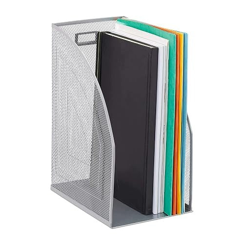 METAL DOCUMENT STAND A4 SILVER DESK ORGANIZER MESH Manufacturer code Bez marki