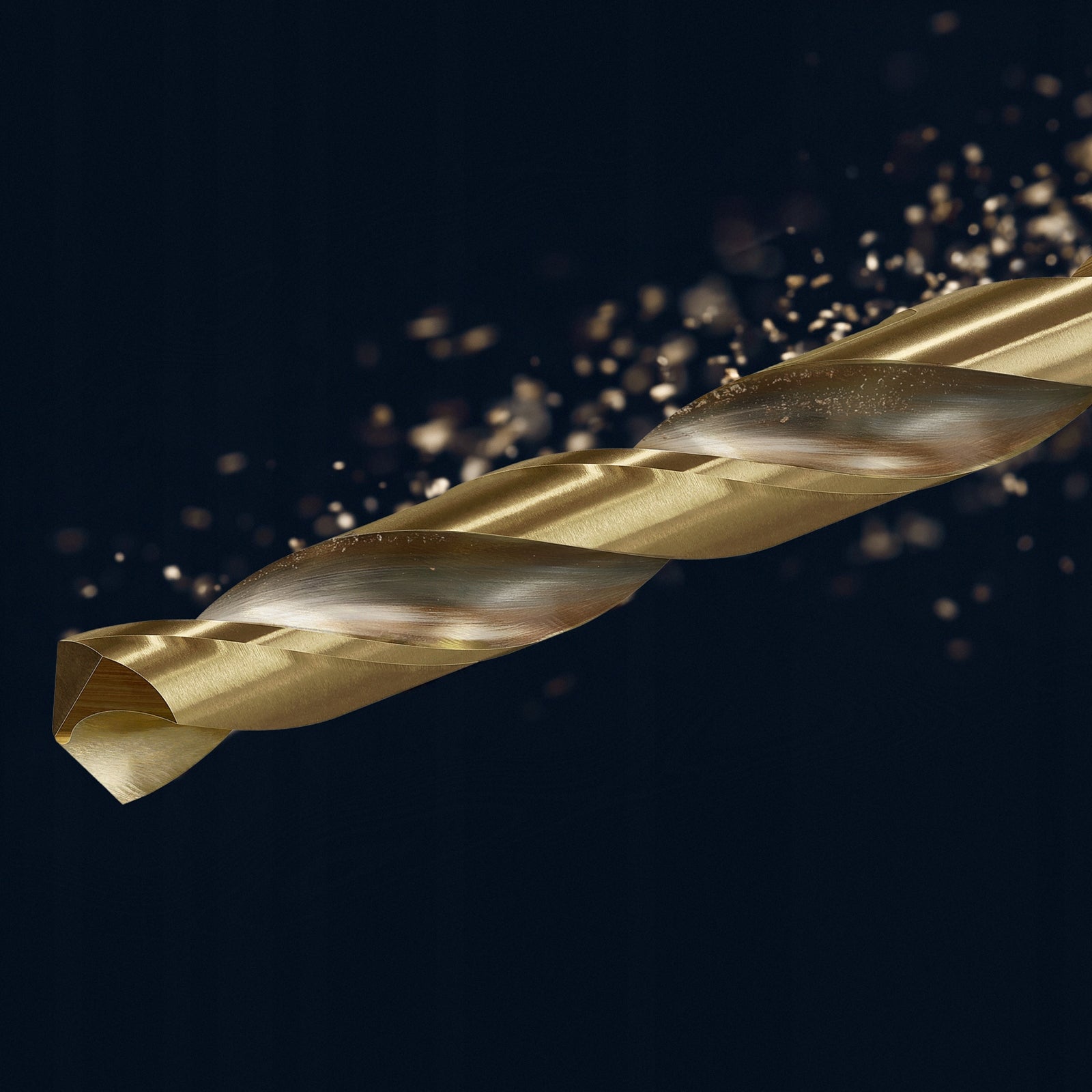 METAL DRILL BIT 5.0 mm TITANIUM FOR STEEL CAST IRON NWKA HSS TiN 4241 TITANIUM Brand Horn