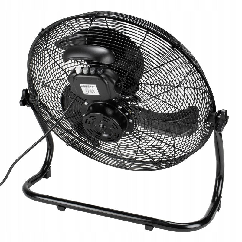 METAL FLOOR FAN 45CM 100W BLACK EAN (GTIN) 5908287275171
