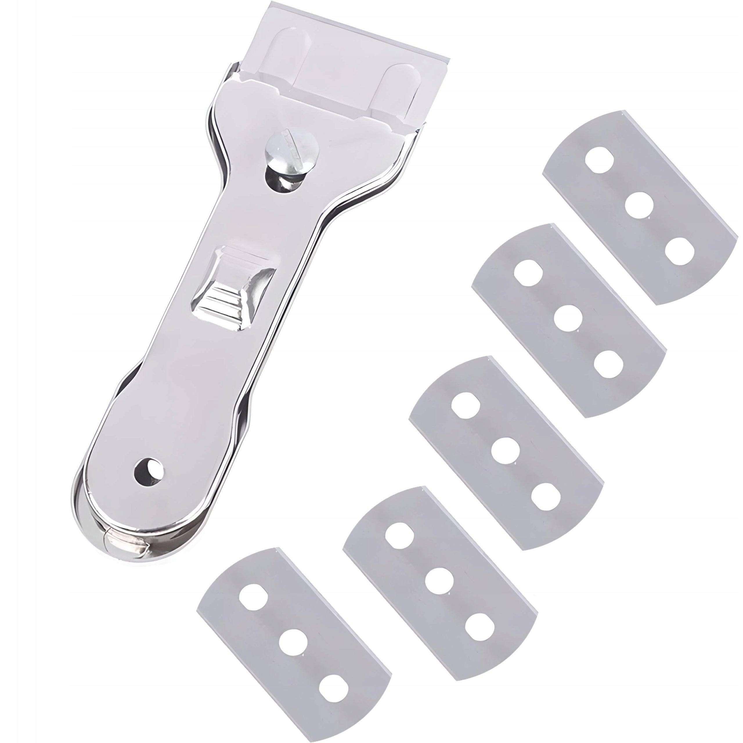 METAL GROUT GLASS INDUCTION PLATE SCRAPER WITH 6 BLADES Brand RETOO