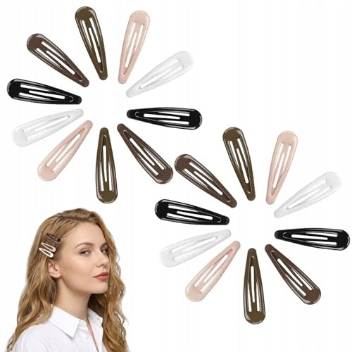 METAL HAIR CLIPS FOR WOMEN THIN HAIR 20 PIECES METAL Brand no brand