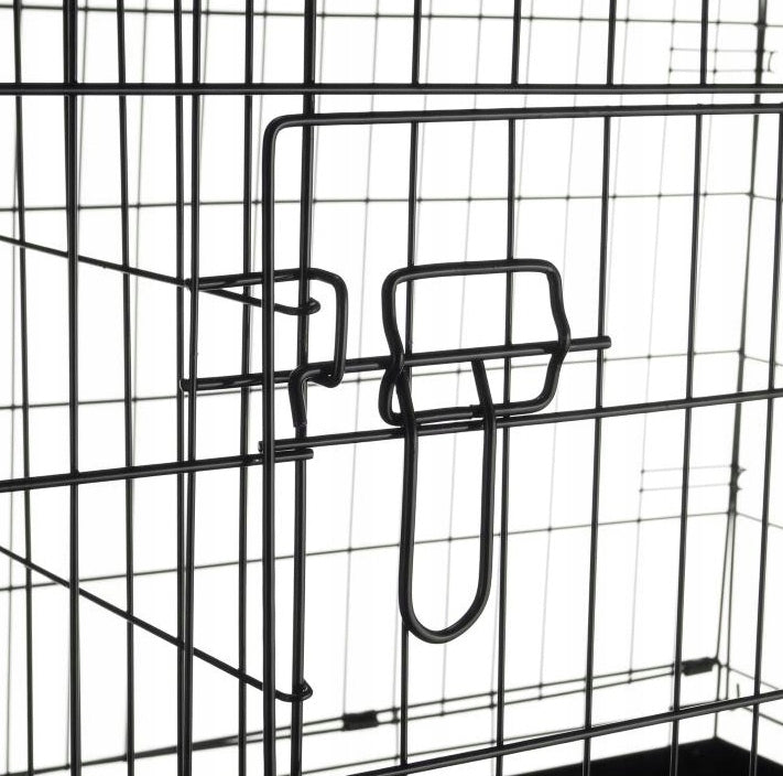 METAL KENNEL CAGE FOR DOG ANIMALS TRANSPORTER PLAYPEN 92,5x57,5x64 Kind cage