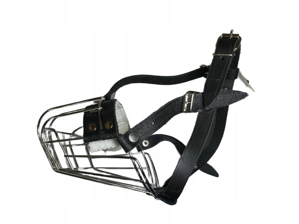METAL MUZZLE DogDar Size 4 Spaniel Large for Dog