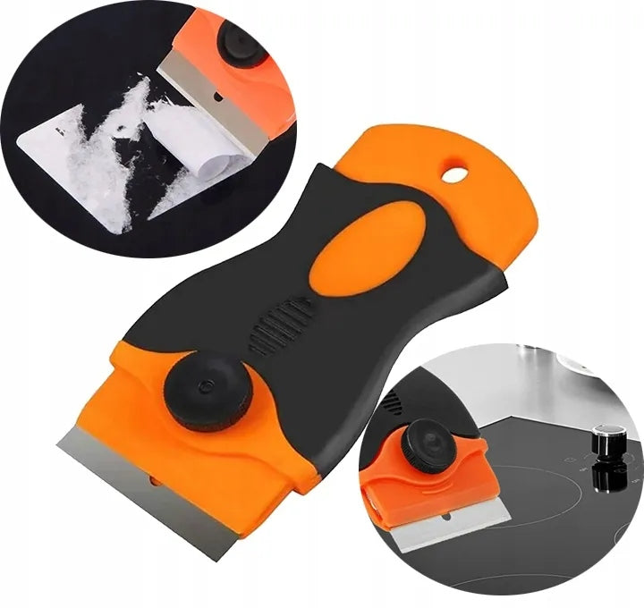METAL SCRAPER FOR INDUCTION PLATES CERAMIC WINDOW PANES Brand Karwil