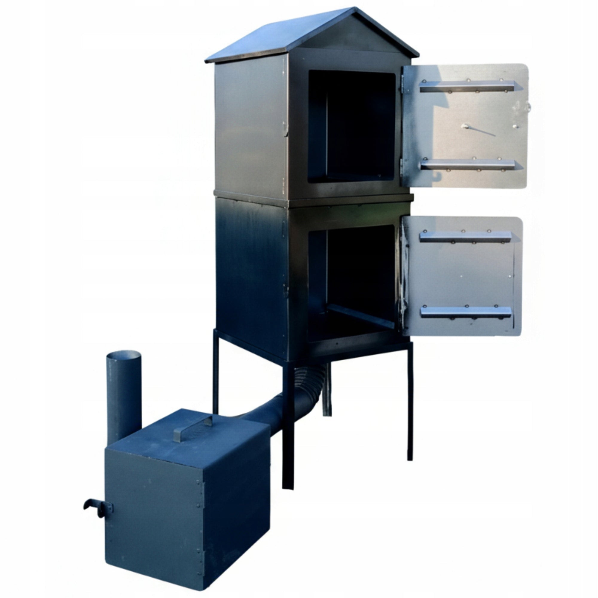 METAL SMOKEHOUSE LARGEST GARDEN LATEST WELDED ROD FREEBIES XXL Packaging status original