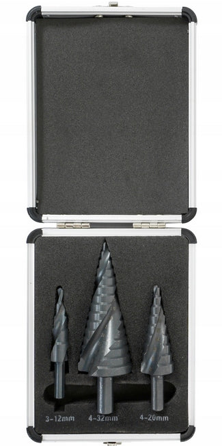 METAL SPIRAL STEP CONICAL DRILL BITS 4-32 mm Drill bit type drill bit set