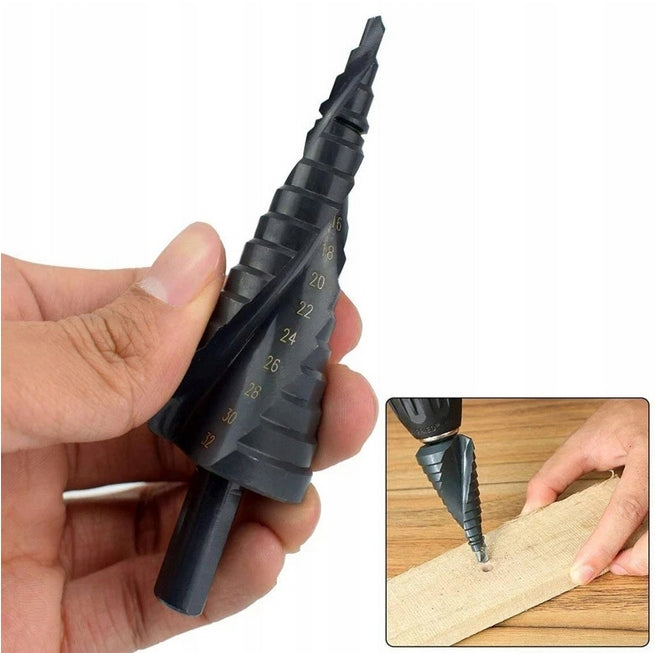 METAL SPIRAL STEP CONICAL DRILL BITS 4-32 mm EAN (GTIN) 5908224747808
