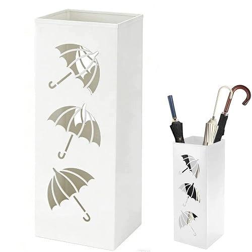 METAL UMBRELLA STAND BLACK 42 CM FOR HALLWAY 4 6 PCS Brand no brand