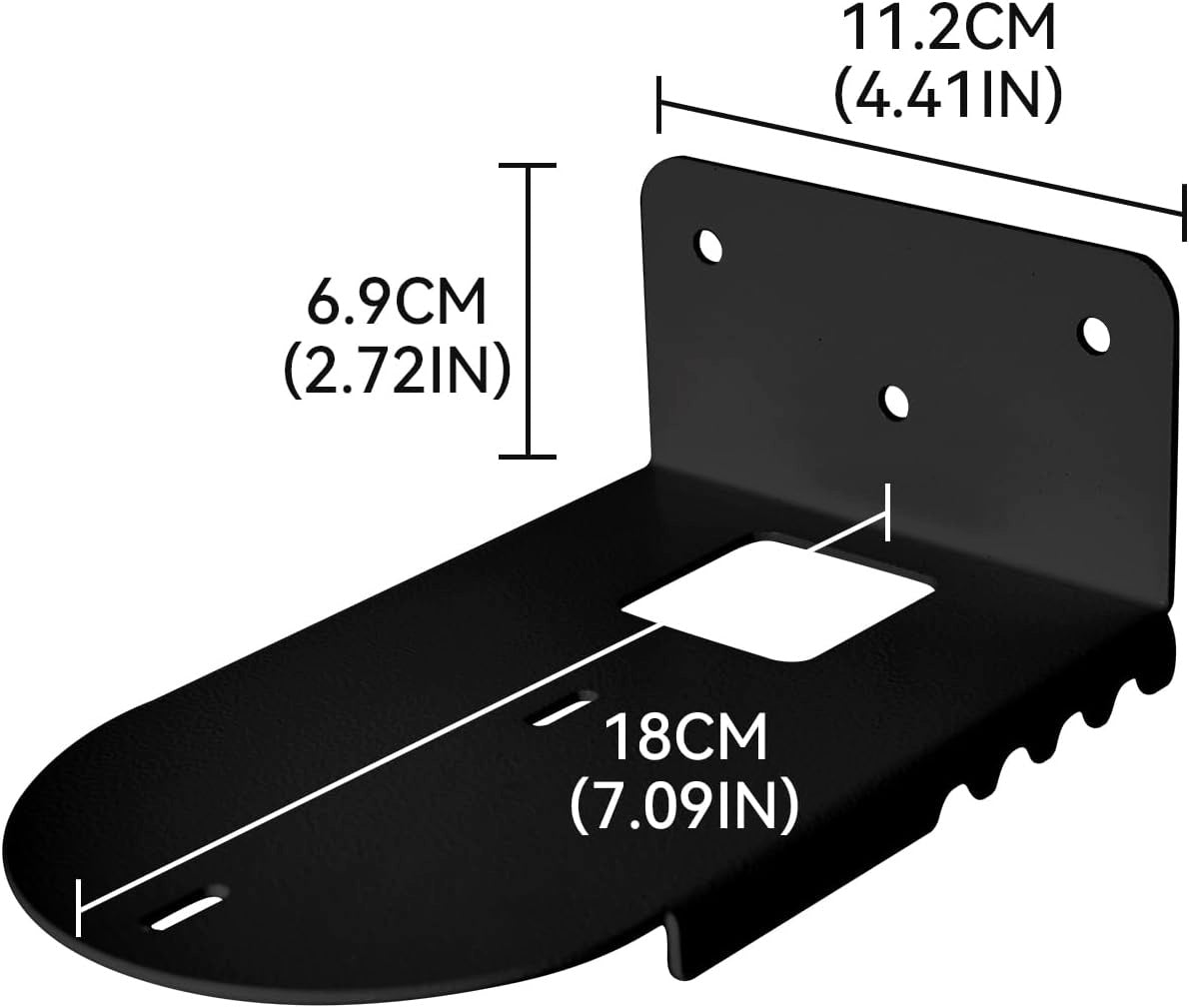 METAL WALL MOUNT FOR WIFI ROUTER 7 MESH UNIVERSAL Manufacturer no brand