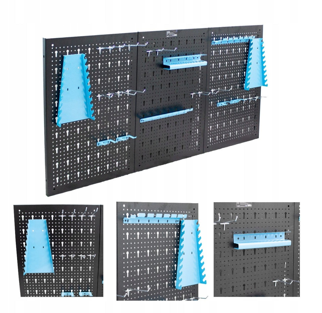 METAL WALL TOOL WORKSHOP BOARD 120x60 FOR WORKSHOP GARAGE