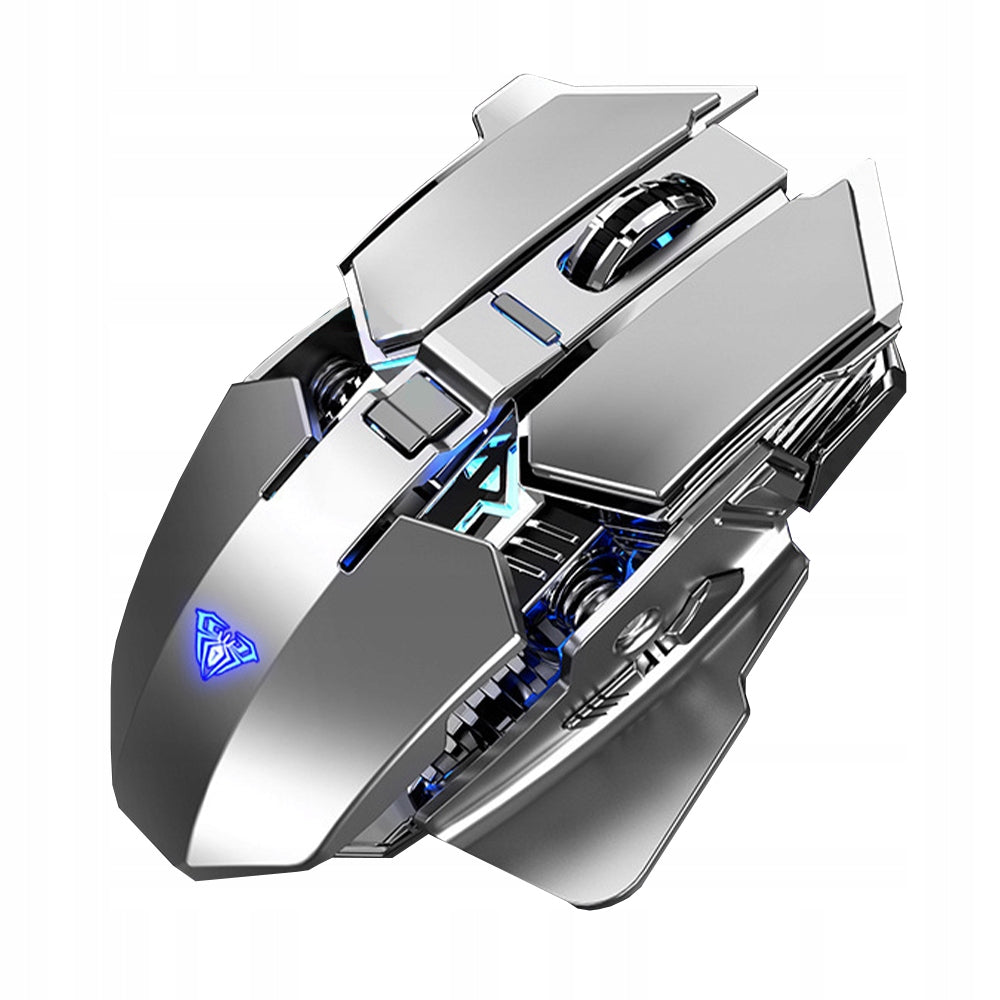 "METAL" WIRELESS Gaming Mouse for Real Players Packaging status original