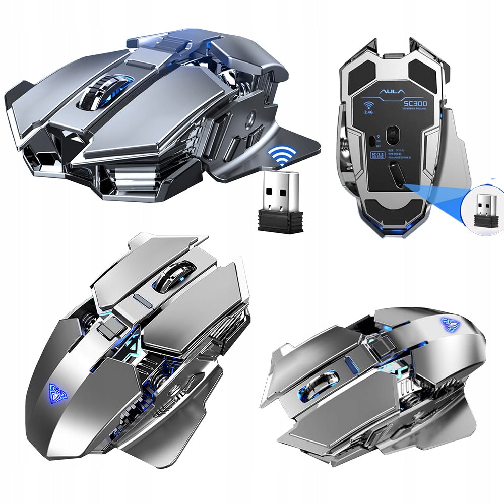 "METAL" WIRELESS Gaming Mouse for Real Players